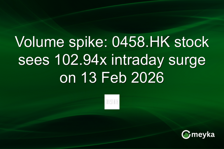 Volume spike: 0458.HK stock sees 102.94x intraday surge on 13 Feb 2026