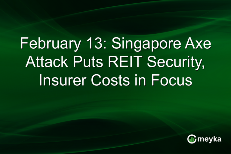 February 13: Singapore Axe Attack Puts REIT Security, Insurer Costs in Focus