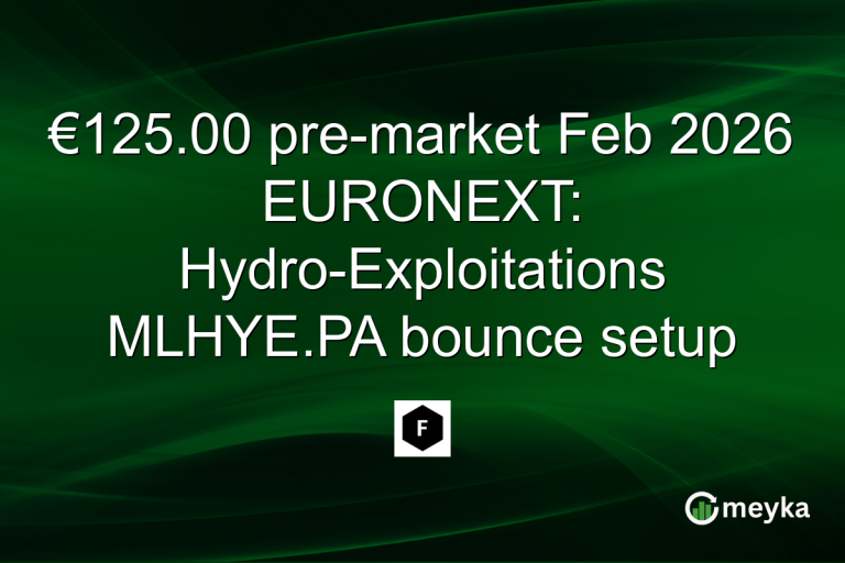 €125.00 pre-market Feb 2026 EURONEXT: Hydro-Exploitations MLHYE.PA bounce setup