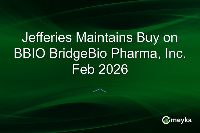 Jefferies Maintains Buy on BBIO BridgeBio Pharma, Inc. Feb 2026