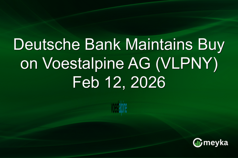 Deutsche Bank Maintains Buy on Voestalpine AG (VLPNY) Feb 12, 2026