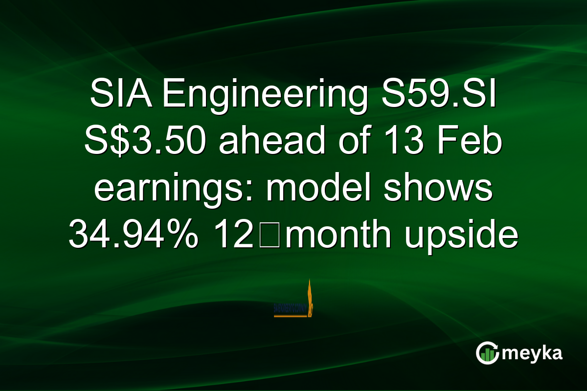 SIA Engineering S59.SI S$3.50 ahead of 13 Feb earnings: model shows 34.94% 12‑month upside