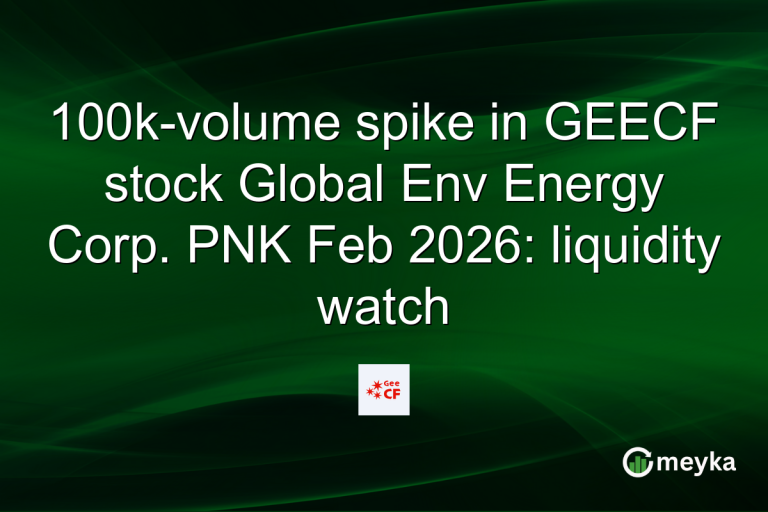 100k-volume spike in GEECF stock Global Env Energy Corp. PNK Feb 2026: liquidity watch
