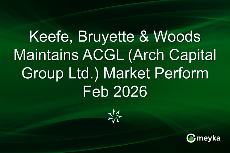 Keefe, Bruyette & Woods Maintains ACGL (Arch Capital Group Ltd.) Market Perform Feb 2026