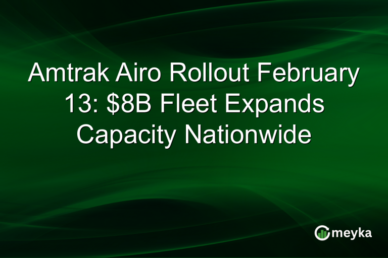 Amtrak Airo Rollout February 13: $8B Fleet Expands Capacity Nationwide