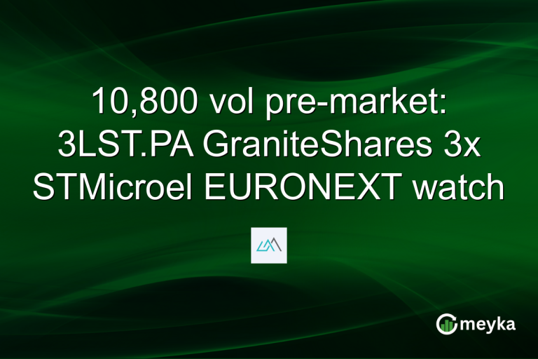 10,800 vol pre-market: 3LST.PA GraniteShares 3x STMicroel EURONEXT watch