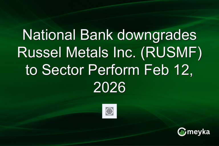 National Bank downgrades Russel Metals Inc. (RUSMF) to Sector Perform Feb 12, 2026