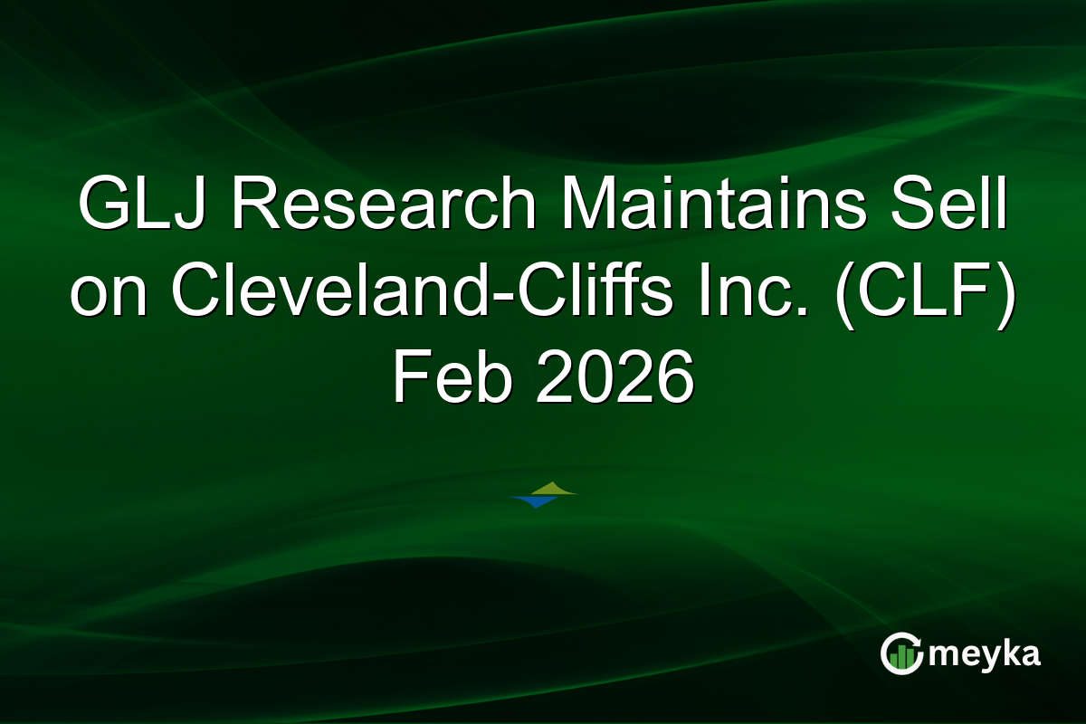 GLJ Research Maintains Sell on Cleveland-Cliffs Inc. (CLF) Feb 2026