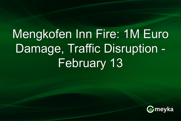 Mengkofen Inn Fire: 1M Euro Damage, Traffic Disruption - February 13