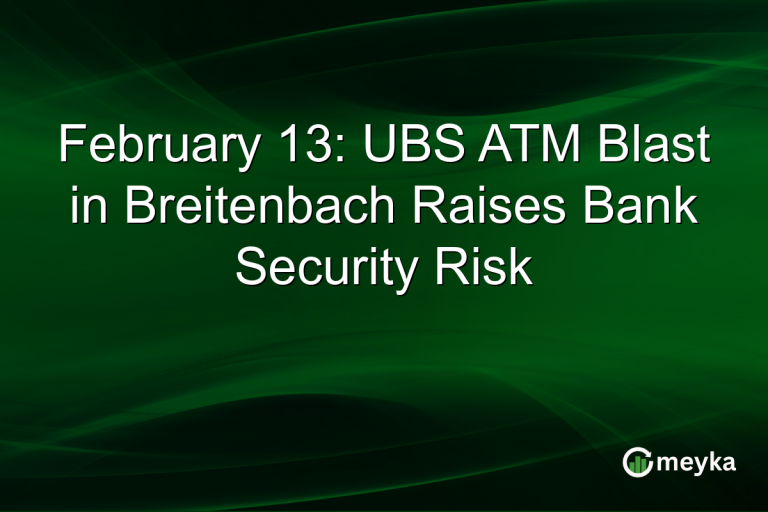 February 13: UBS ATM Blast in Breitenbach Raises Bank Security Risk