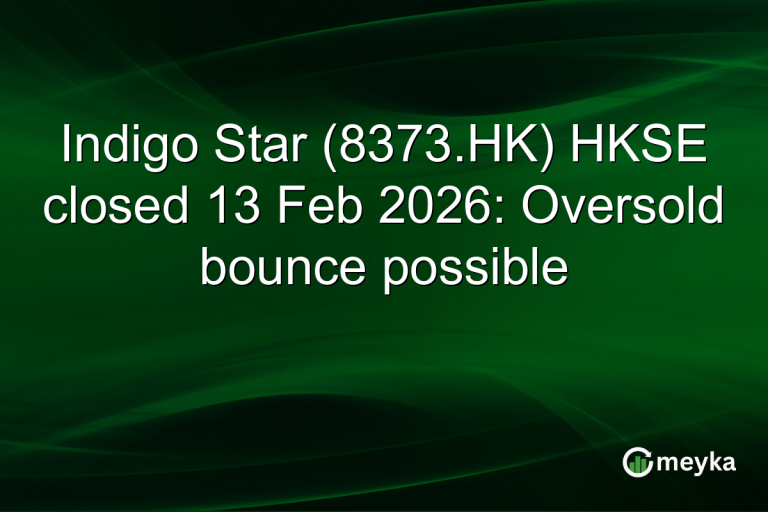 Indigo Star (8373.HK) HKSE closed 13 Feb 2026: Oversold bounce possible
