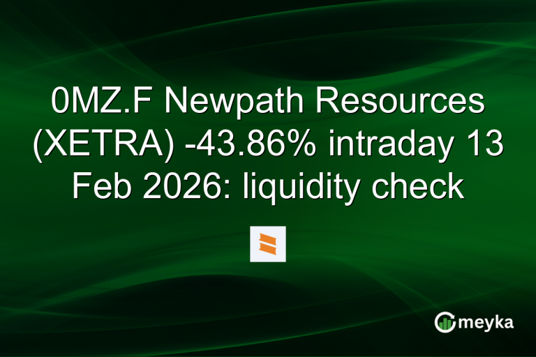 0MZ.F Newpath Resources (XETRA) -43.86% intraday 13 Feb 2026: liquidity check
