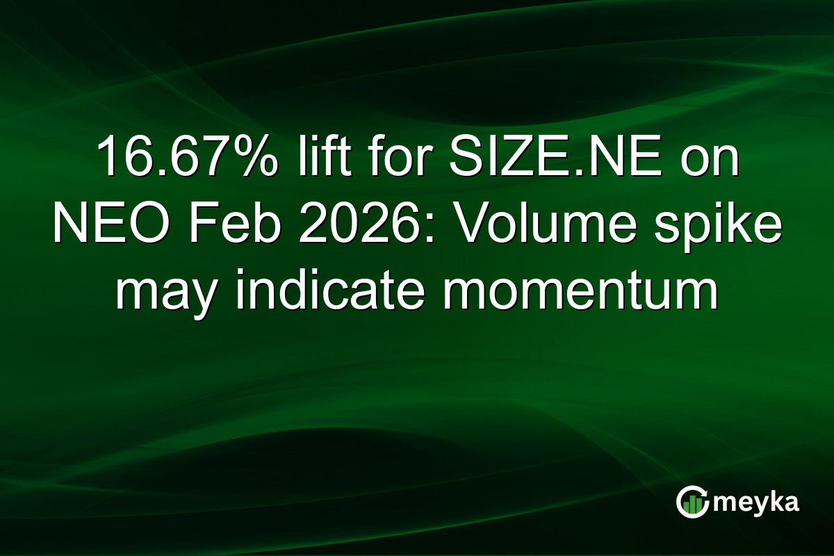16.67% lift for SIZE.NE on NEO Feb 2026: Volume spike may indicate momentum