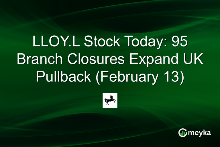 LLOY.L Stock Today: 95 Branch Closures Expand UK Pullback (February 13)