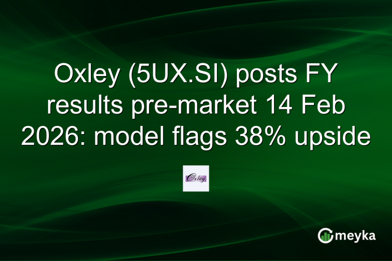 Oxley (5UX.SI) posts FY results pre-market 14 Feb 2026: model flags 38% upside