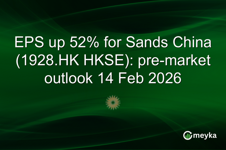 EPS up 52% for Sands China (1928.HK HKSE): pre-market outlook 14 Feb 2026