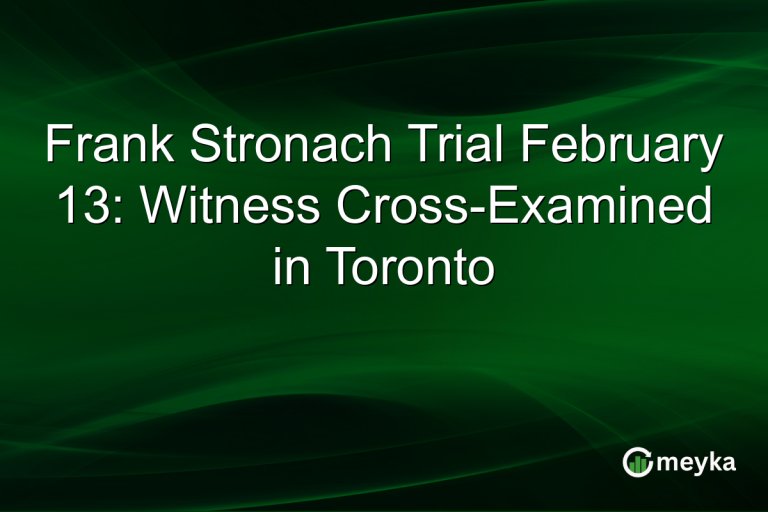 Frank Stronach Trial February 13: Witness Cross-Examined in Toronto