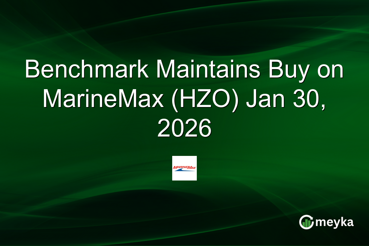 Benchmark Maintains Buy on MarineMax (HZO) Jan 30, 2026