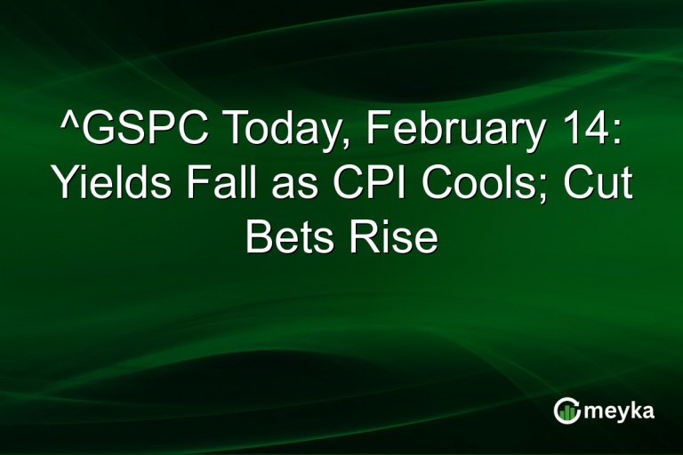 ^GSPC Today, February 14: Yields Fall as CPI Cools; Cut Bets Rise