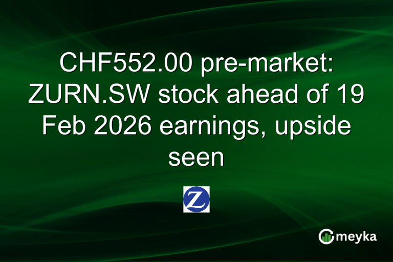 CHF552.00 pre-market: ZURN.SW stock ahead of 19 Feb 2026 earnings, upside seen