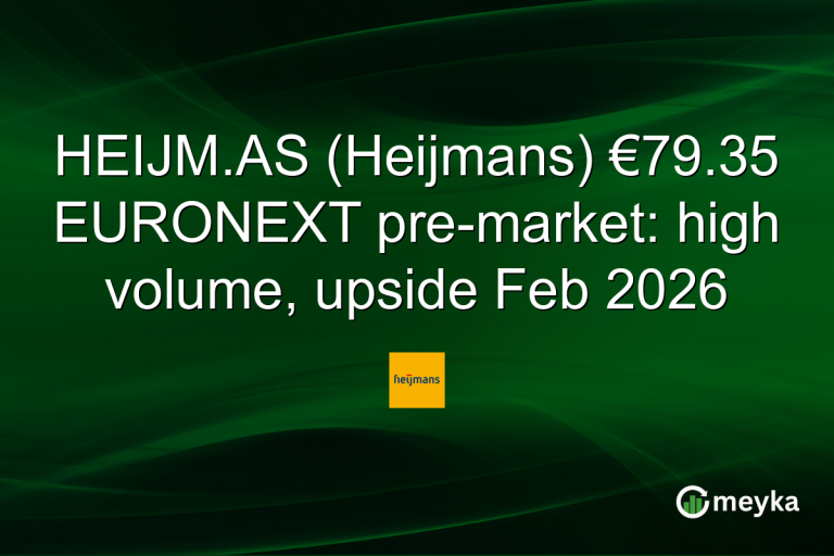 HEIJM.AS (Heijmans) €79.35 EURONEXT pre-market: high volume, upside Feb 2026