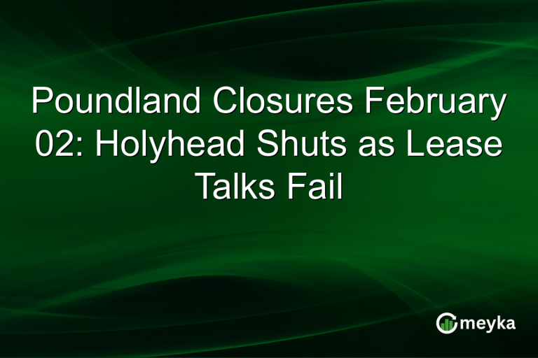 Poundland Closures February 02: Holyhead Shuts as Lease Talks Fail