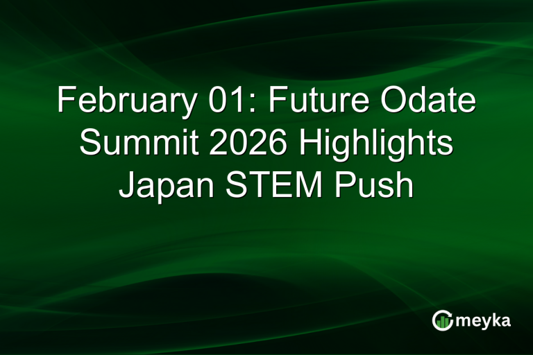 February 01: Future Odate Summit 2026 Highlights Japan STEM Push