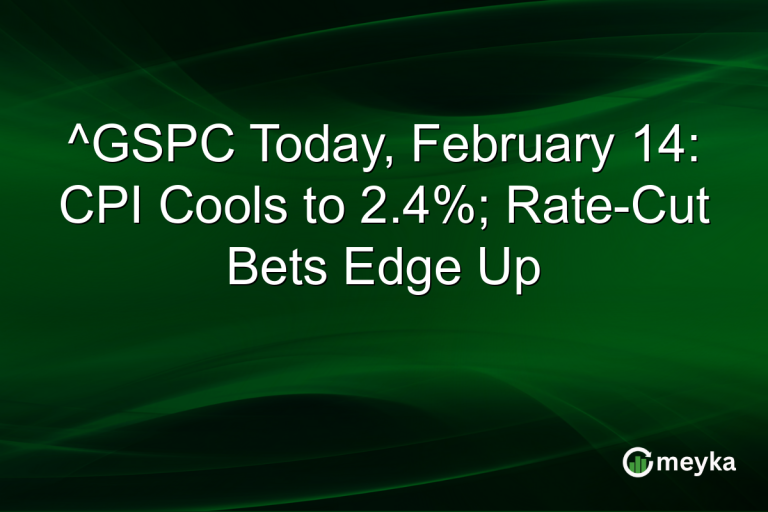 ^GSPC Today, February 14: CPI Cools to 2.4%; Rate-Cut Bets Edge Up