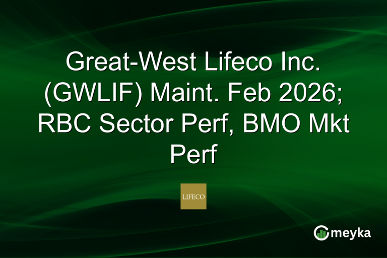 Great-West Lifeco Inc. (GWLIF) Maint. Feb 2026; RBC Sector Perf, BMO Mkt Perf