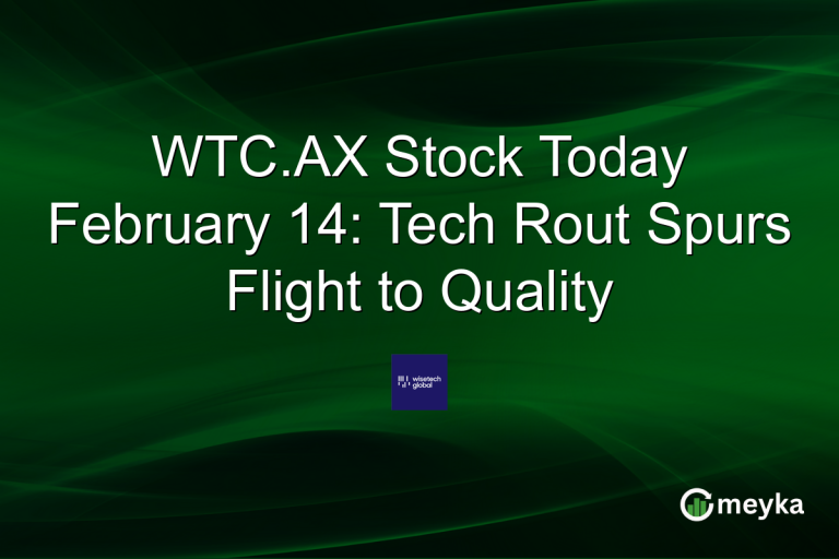 WTC.AX Stock Today February 14: Tech Rout Spurs Flight to Quality