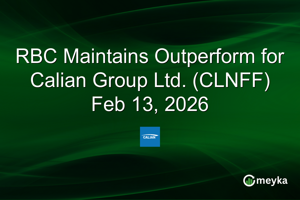 RBC Maintains Outperform for Calian Group Ltd. (CLNFF) Feb 13, 2026