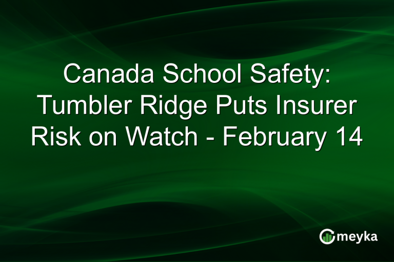 Canada School Safety: Tumbler Ridge Puts Insurer Risk on Watch - February 14