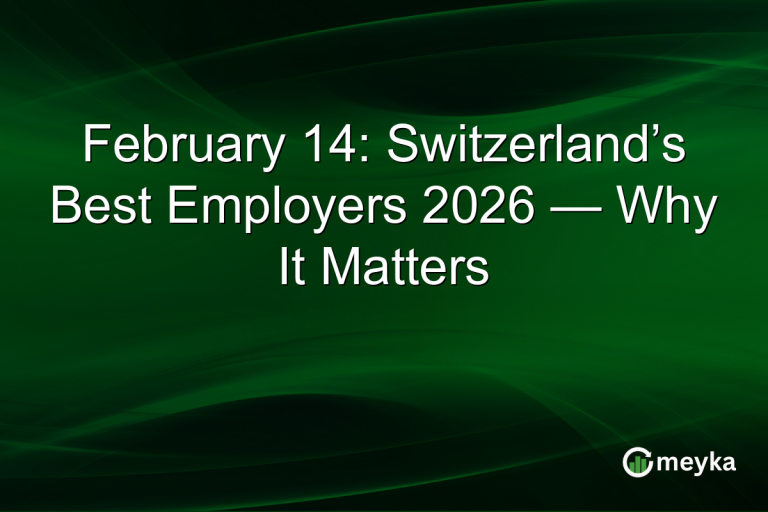 February 14: Switzerland’s Best Employers 2026 — Why It Matters