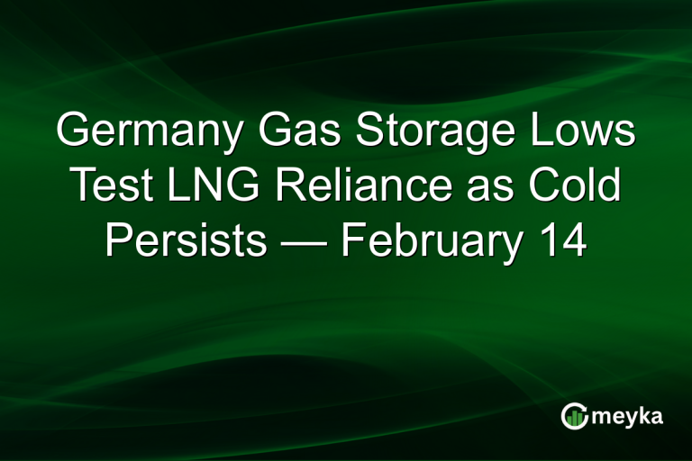 Germany Gas Storage Lows Test LNG Reliance as Cold Persists — February 14