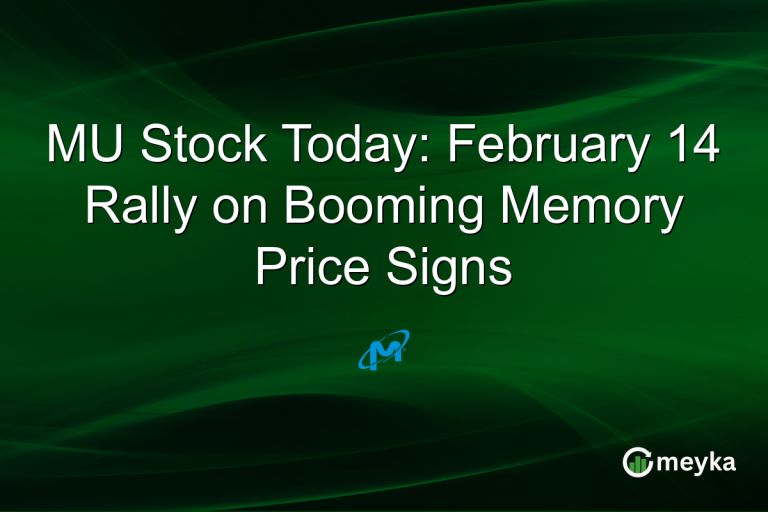 MU Stock Today: February 14 Rally on Booming Memory Price Signs