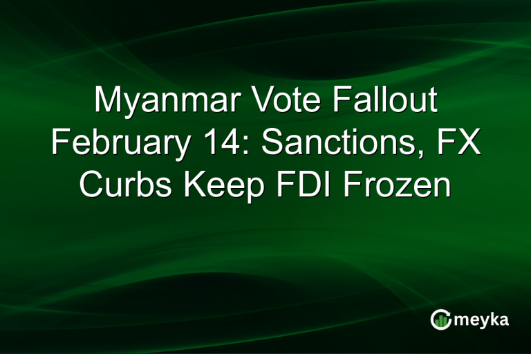 Myanmar Vote Fallout February 14: Sanctions, FX Curbs Keep FDI Frozen