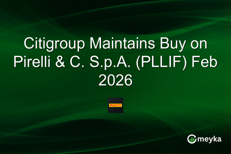 Citigroup Maintains Buy on Pirelli & C. S.p.A. (PLLIF) Feb 2026