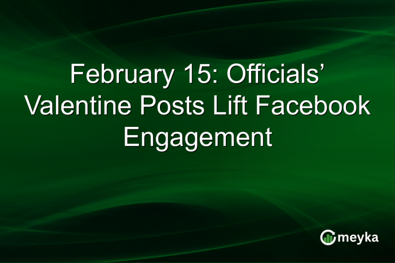 February 15: Officials’ Valentine Posts Lift Facebook Engagement