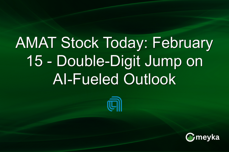 AMAT Stock Today: February 15 - Double-Digit Jump on AI-Fueled Outlook