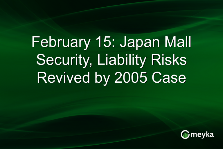 February 15: Japan Mall Security, Liability Risks Revived by 2005 Case