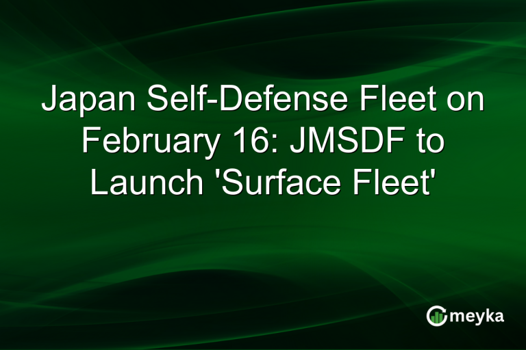 Japan Self-Defense Fleet on February 16: JMSDF to Launch 'Surface Fleet'