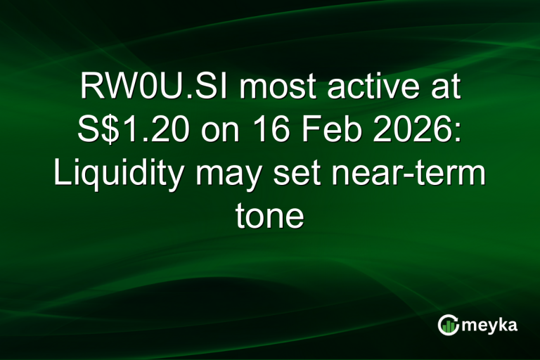 RW0U.SI most active at S$1.20 on 16 Feb 2026: Liquidity may set near-term tone