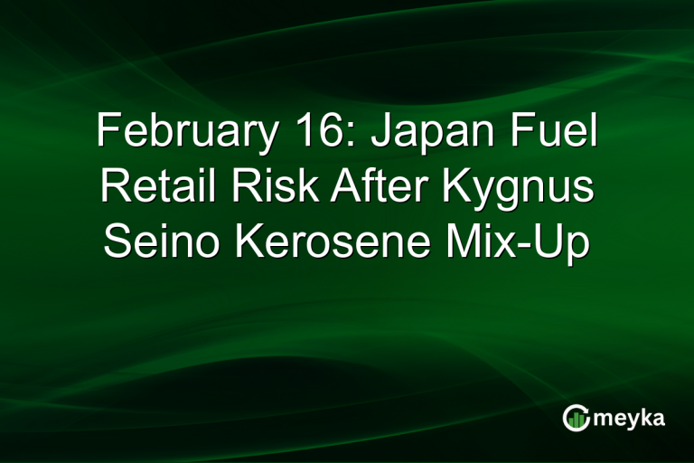 February 16: Japan Fuel Retail Risk After Kygnus Seino Kerosene Mix-Up