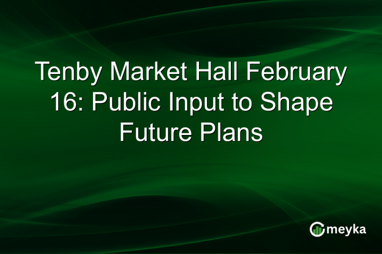 Tenby Market Hall February 16: Public Input to Shape Future Plans