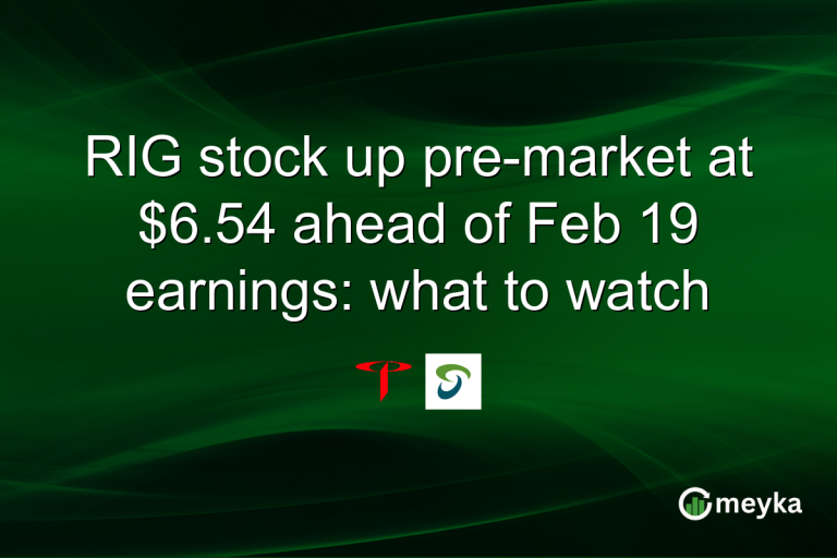 RIG stock up pre-market at $6.54 ahead of Feb 19 earnings: what to watch