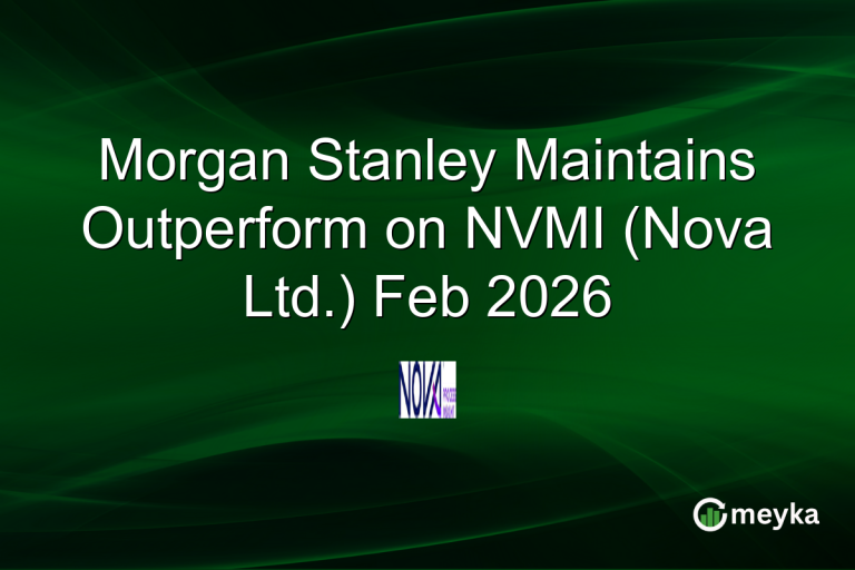 Morgan Stanley Maintains Outperform on NVMI (Nova Ltd.) Feb 2026