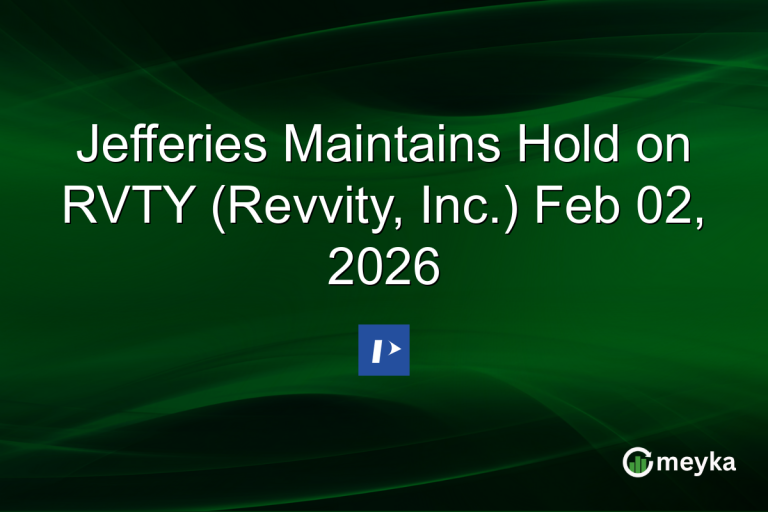 Jefferies Maintains Hold on RVTY (Revvity, Inc.) Feb 02, 2026