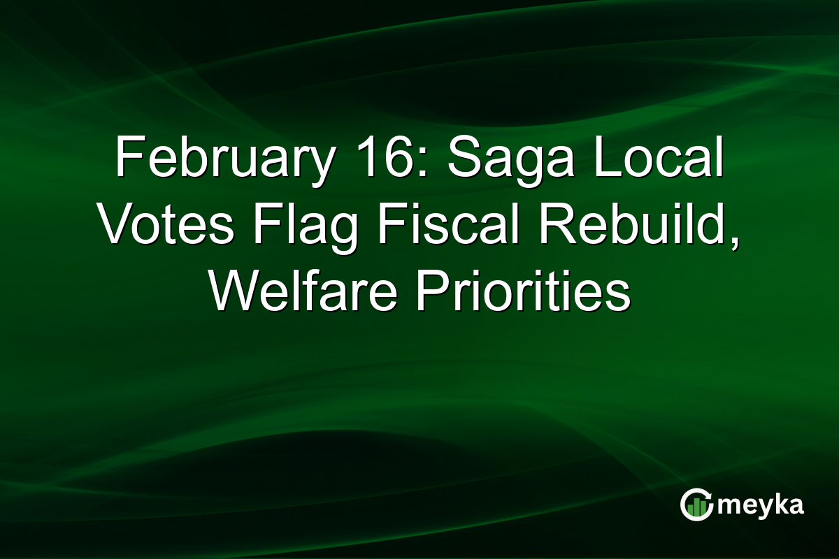 February 16: Saga Local Votes Flag Fiscal Rebuild, Welfare Priorities