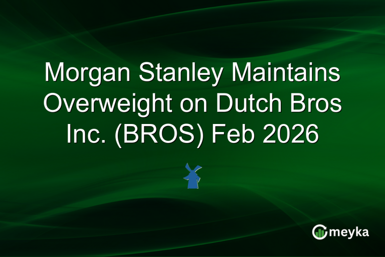 Morgan Stanley Maintains Overweight on Dutch Bros Inc. (BROS) Feb 2026