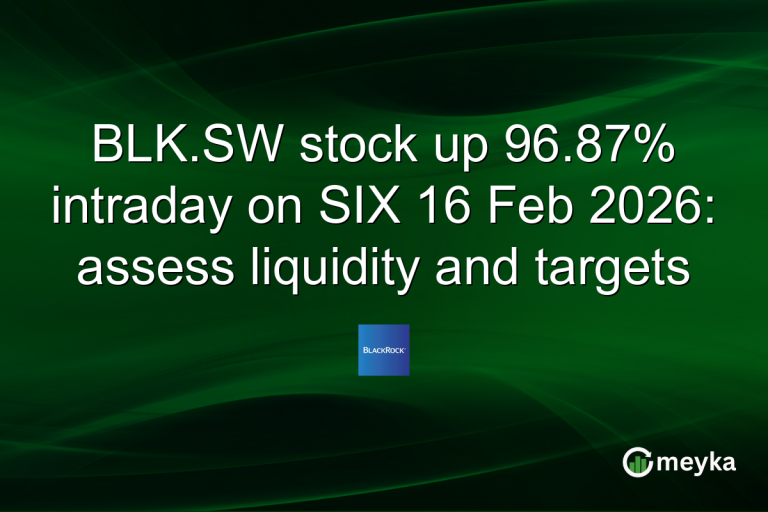 BLK.SW stock up 96.87% intraday on SIX 16 Feb 2026: assess liquidity and targets
